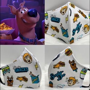 Classic Cartoon Scooby Doo Adult face mask
